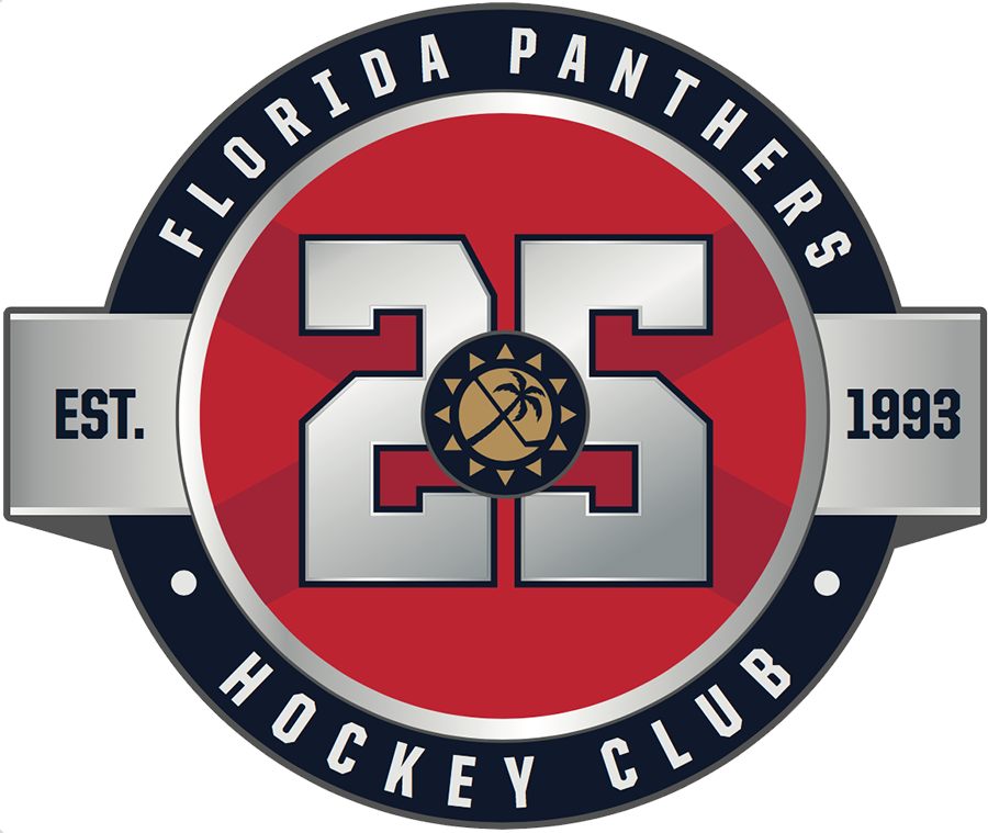 Florida Panthers 2019 Anniversary Logo iron on transfers for fabric